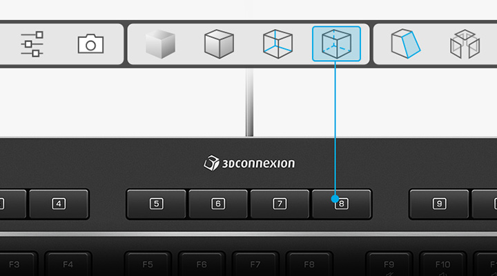 Keyboard Pro - 3Dconnexion Keys